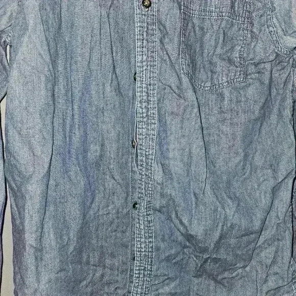 21 Mens Long Sleeve Dress Shirt Size L - Picture 4 of 8